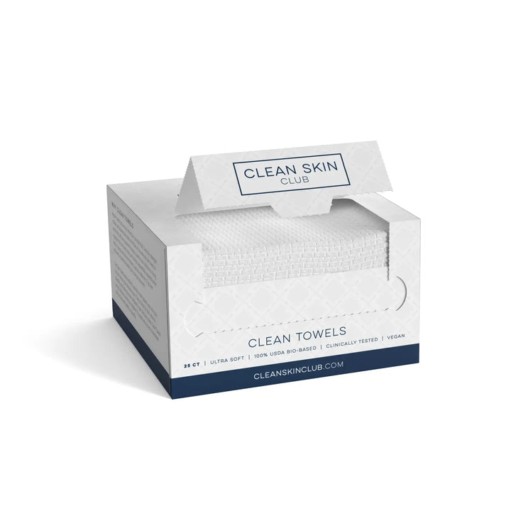 CLEAN SKIN CLUB TOWELS (25 COUNT)