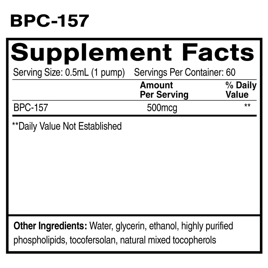 QUICK SILVER SCIENTIFIC ORAL LIPOSOMAL BPC-157
