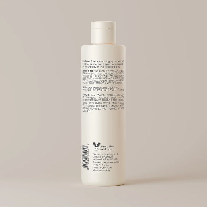 FACE REALITY GLYCOLIC-LACTIC TONER