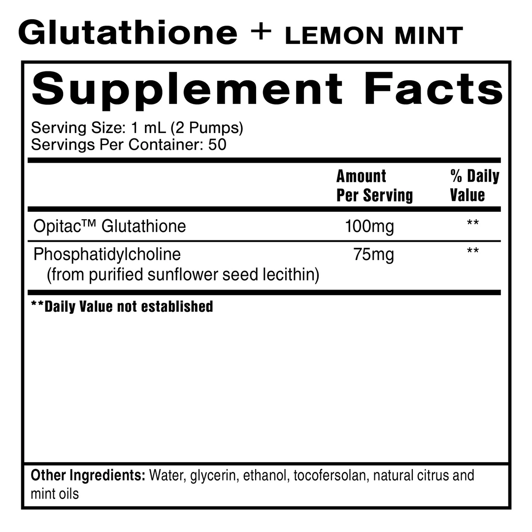 QUICKSLIVER SCIENTIFIC GLUTATHIONE