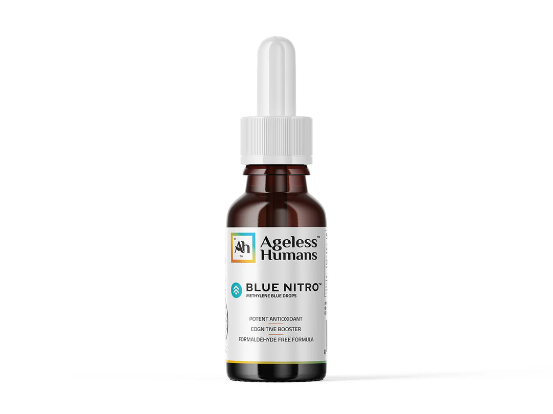 AGELESS HUMANS BLUE NITRO METHYLENE BLUE 1% DROPS