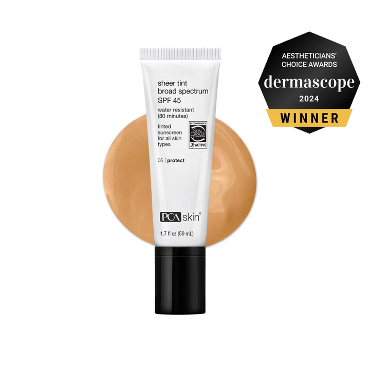 PCA SHEER TINT BROAD SPECTRUM SPF 45
