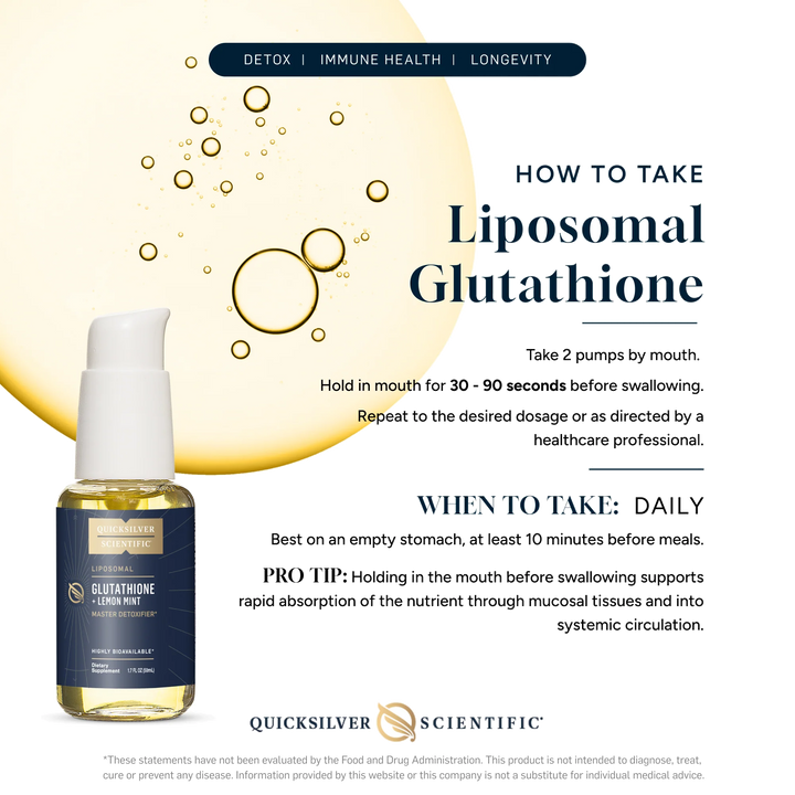 QUICKSLIVER SCIENTIFIC GLUTATHIONE