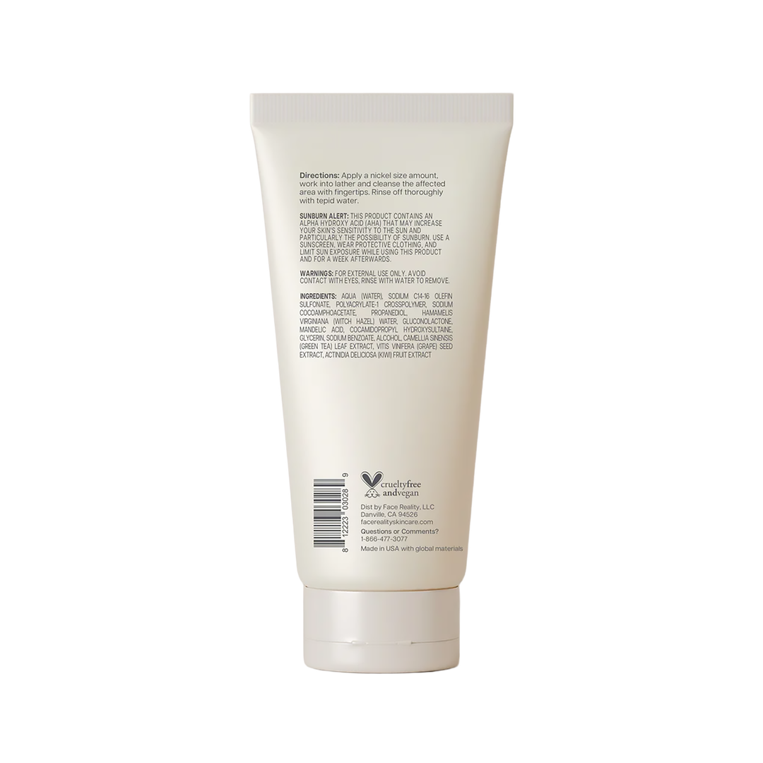 FACE REALITY L-MANDELIC FACE AND BODY WASH
