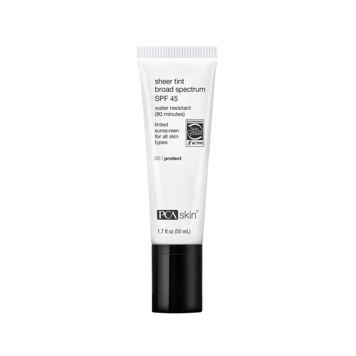 PCA SHEER TINT BROAD SPECTRUM SPF 45