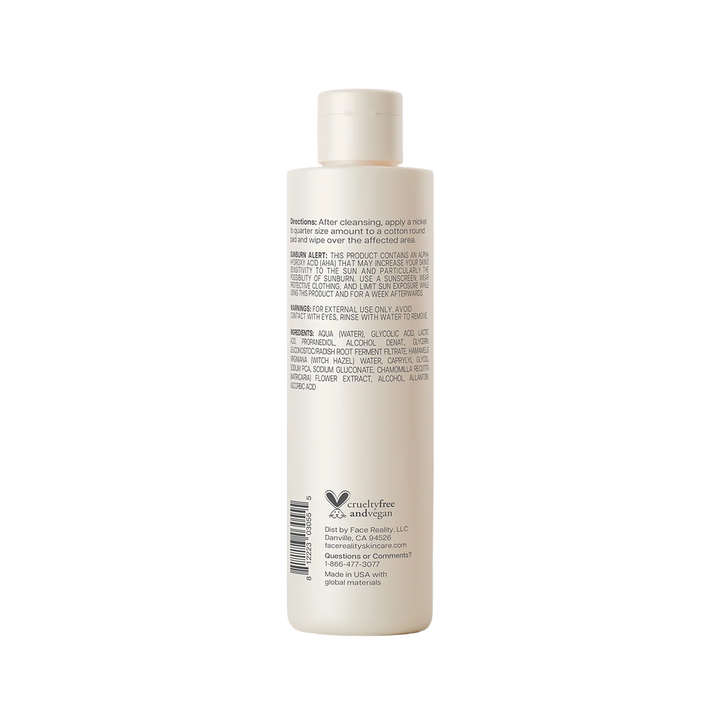 FACE REALITY GLYCOLIC-LACTIC TONER