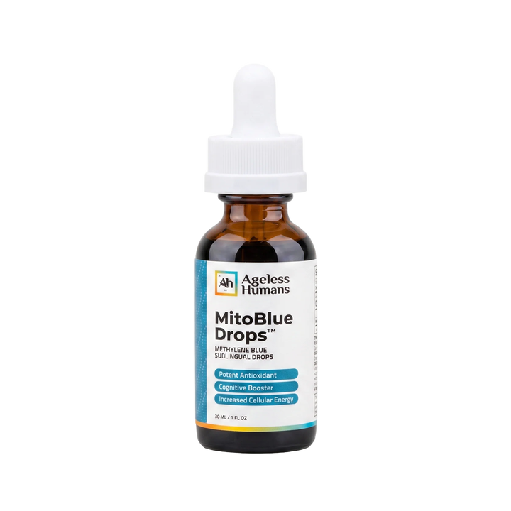 AGELESS HUMANS BLUE NITRO METHYLENE BLUE 1% DROPS